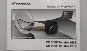 HONDA CB-250F TWISTER ABS 2019 cheio