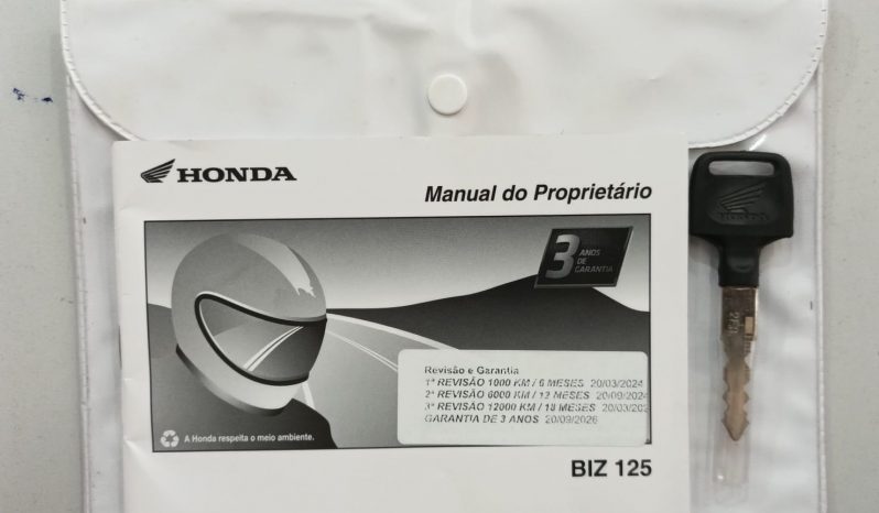 HONDA BIZ-125I FLEX 2023 cheio