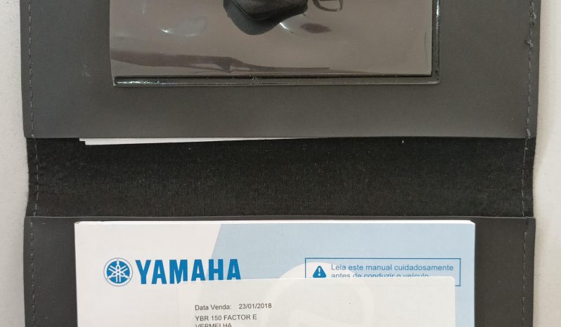 YAMAHA YBR-150 FACTOR E 2018 cheio