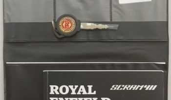 ROYAL ENFIELD SCRAM 411 SILVER SPIRIT 2023 cheio