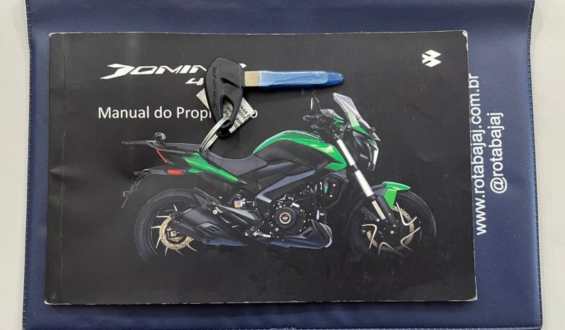 BAJAJ DOMINAR 400cc ABS 2024 cheio