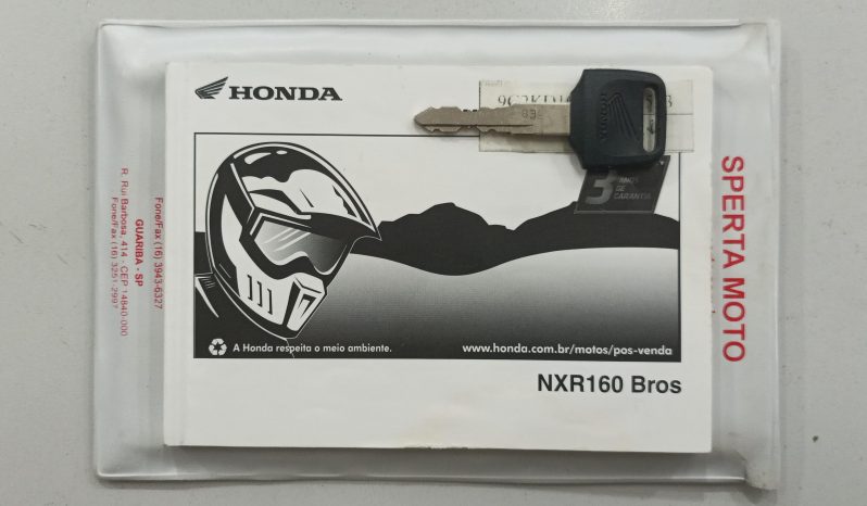 HONDA NXR-160 BROS 2018 cheio