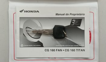 HONDA CG-160 TITAN FLEX CBS 2023 cheio