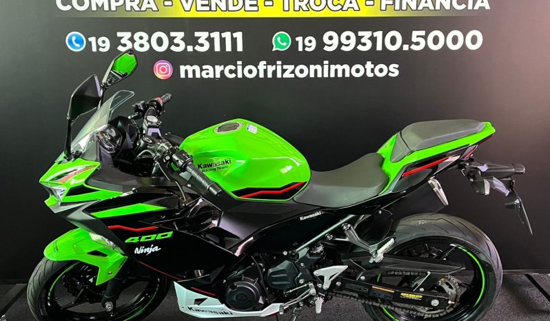 KAWASAKI NINJA 400 KRT 2022 cheio