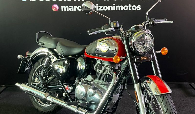 ROYAL ENFIELD CLASSIC 350 CHROME RED 2024 cheio