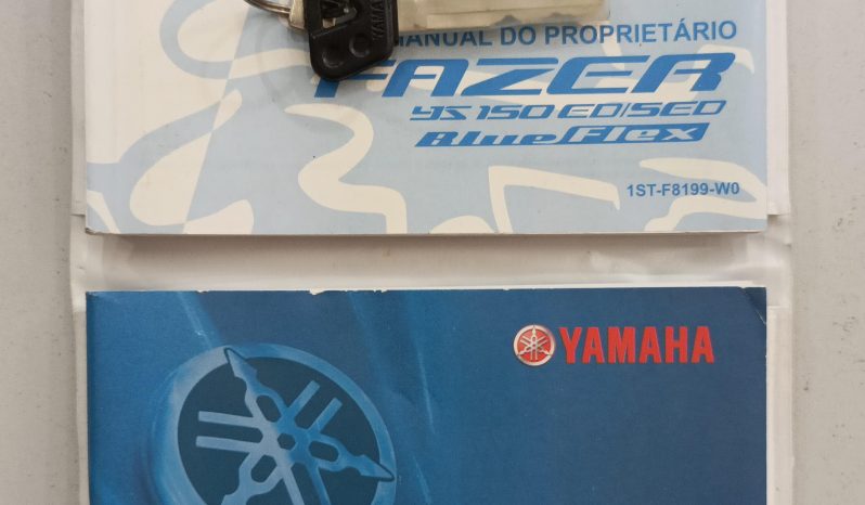 YAMAHA YS-150 FAZER SED 2015 cheio