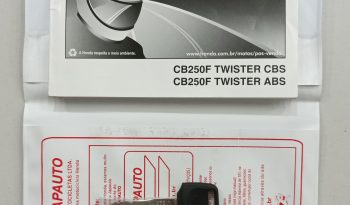 HONDA CB-250F TWISTER CBS 2021 cheio