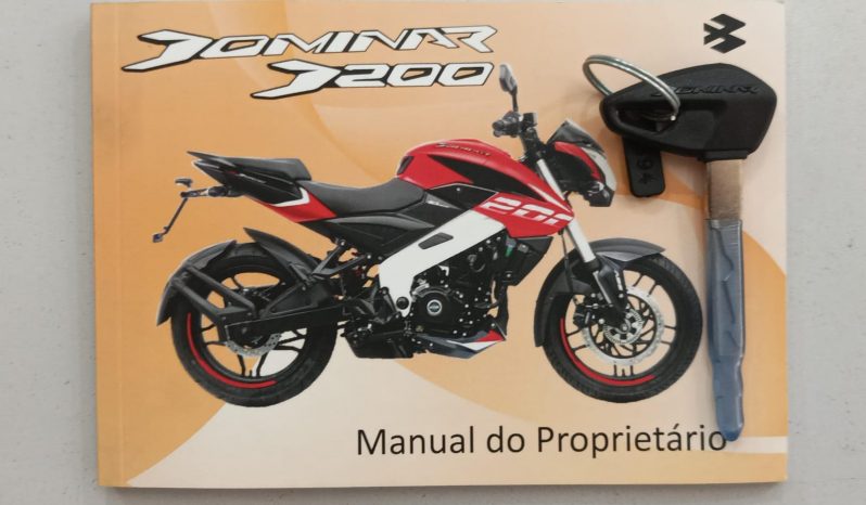 BAJAJ DOMINAR 200 ABS 2025 cheio