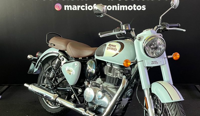 ROYAL ENFIELD CLASSIC 350 HALCYON BLUE 2024 cheio