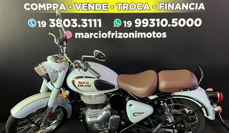 ROYAL ENFIELD CLASSIC 350 HALCYON BLUE 2024 cheio