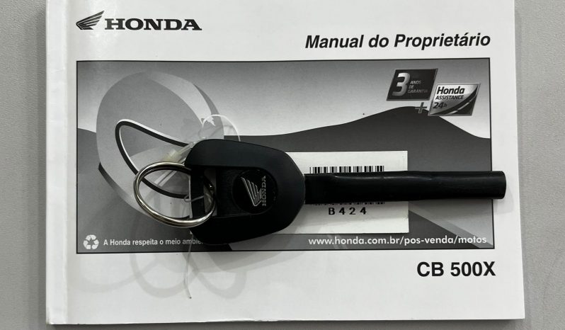 HONDA CB-500cc ABS 2023 cheio