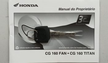 HONDA CG-160 TITAN FLEX CBS 2022 cheio