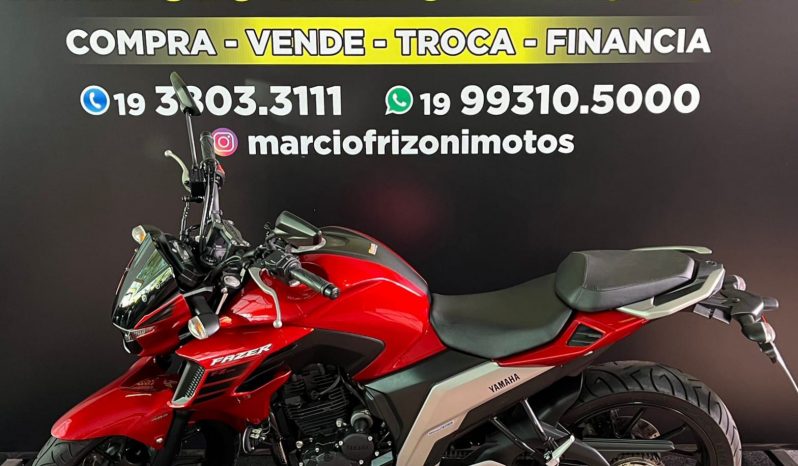 YAMAHA FZ-25 FAZER 250cc ABS 2023 cheio