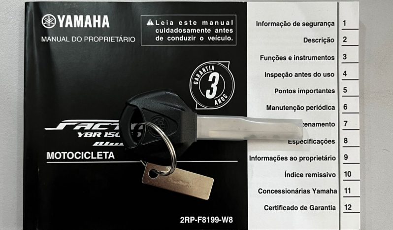 YAMAHA YBR-150cc FACTOR ED 2024 cheio