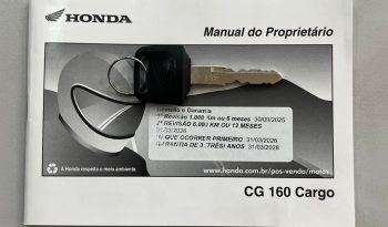 HONDA CG-160 CARGO 2025 cheio