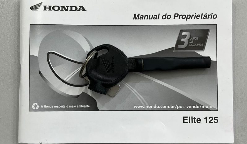 HONDA ELITE-125cc 2025 cheio