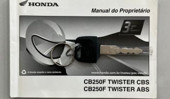 HONDA CB-250F TWISTER 2021 cheio