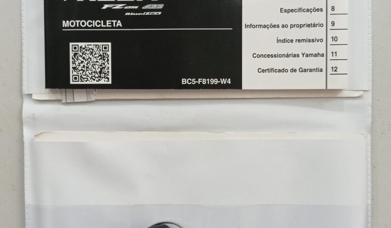 YAMAHA FZ-25 FAZER ABS 2024 cheio