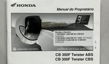 HONDA CB-300F TWISTER ABS 2024 cheio