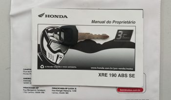HONDA XRE-190 ADV ABS 2023 cheio