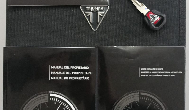 TRIUMPH STREET TRIPLE RS 765 2022 cheio