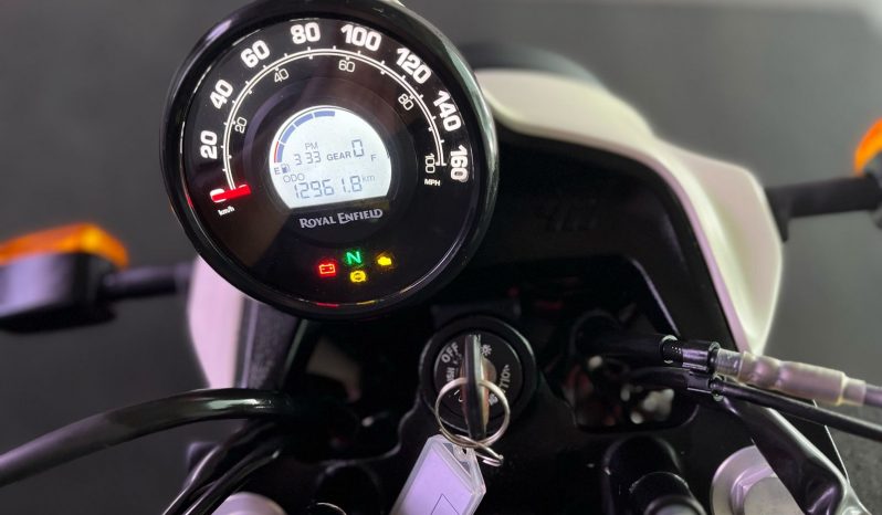 ROYAL ENFIELD SCRAM 411cc WHITE FLAME 2023 cheio