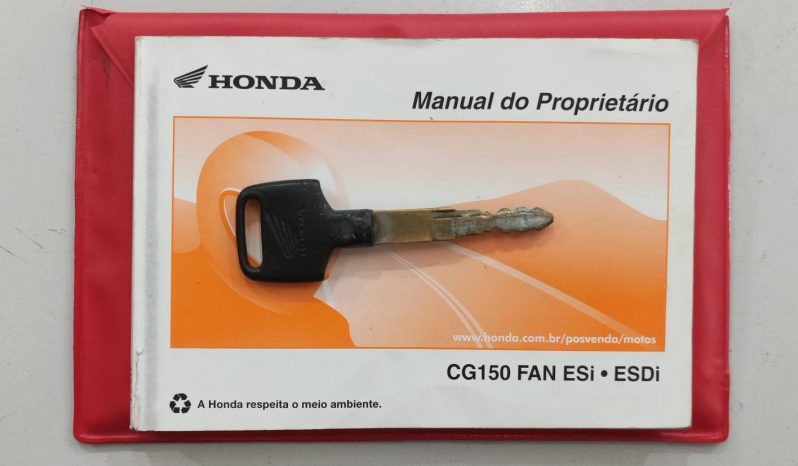HONDA CG-150 FAN ESDI 2011 cheio