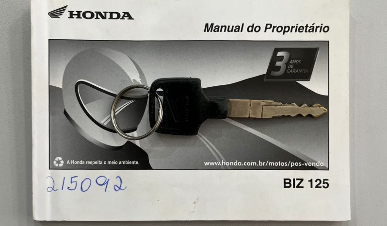 HONDA BIZ-125cc 2018 cheio