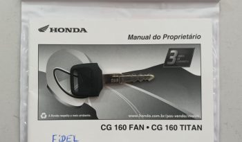 HONDA CG-160 TITAN FLEX CBS 2024 cheio