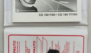 HONDA CG-160 FAN FLEX CBS 2024 cheio