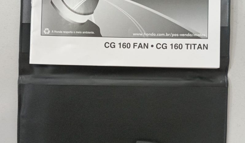 HONDA CG-160 FAN FLEX CBS 2024 cheio