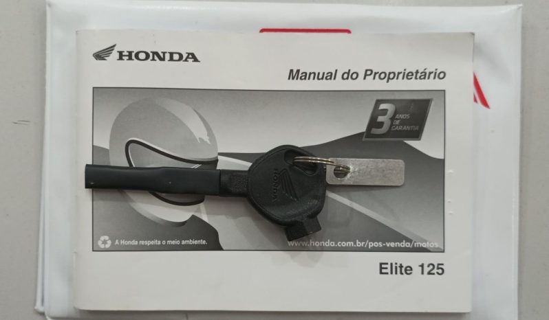 HONDA ELITE 125 2025 cheio
