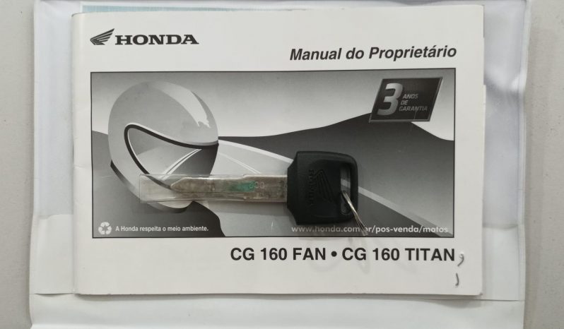 HONDA CG-160 TITAN CBS 2023 cheio