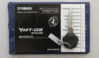 YAMAHA MT-03 ABS 2024 cheio