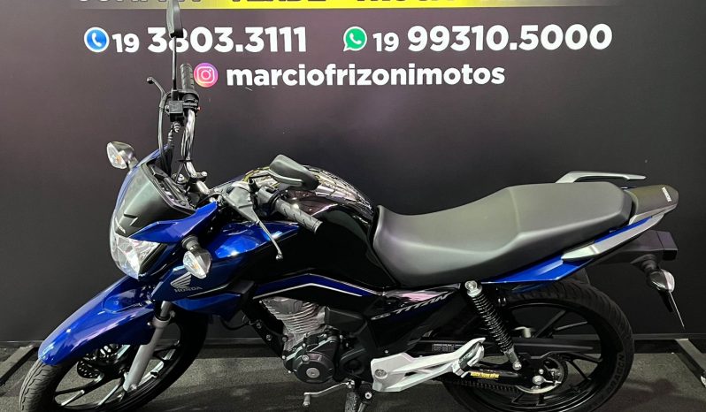 HONDA CG-160 TITAN FLEX CBS 2024 cheio