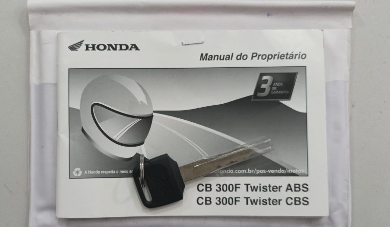HONDA CB-300F TWISTER CBS 2023 cheio