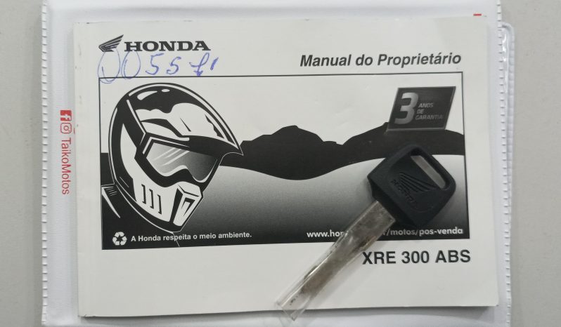 HONDA XRE-300 ABS 2022 cheio
