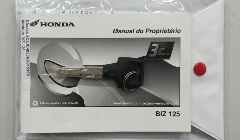 HONDA BIZ-125I FLEX 2024 cheio