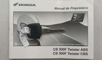 HONDA CB-300F TWISTER CBS 2023 cheio