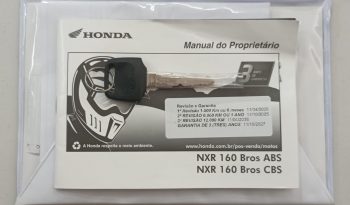 HONDA NXR-160 BROS ESDD CBS 2025 cheio