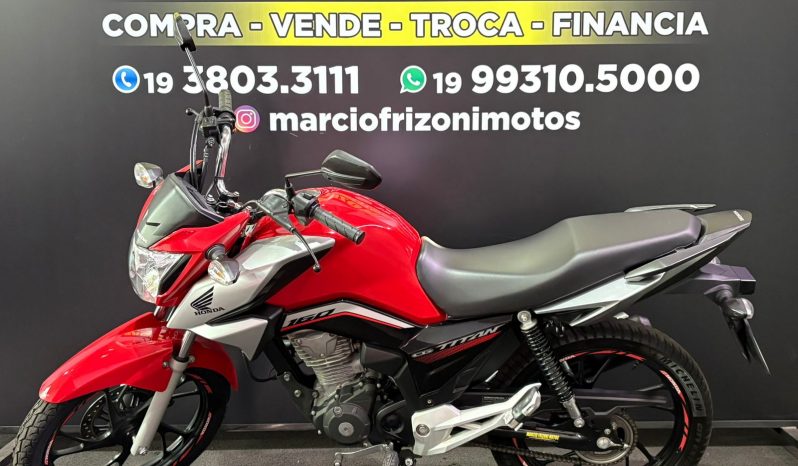 HONDA CG-160 TITAN FLEX CBS 2023 cheio