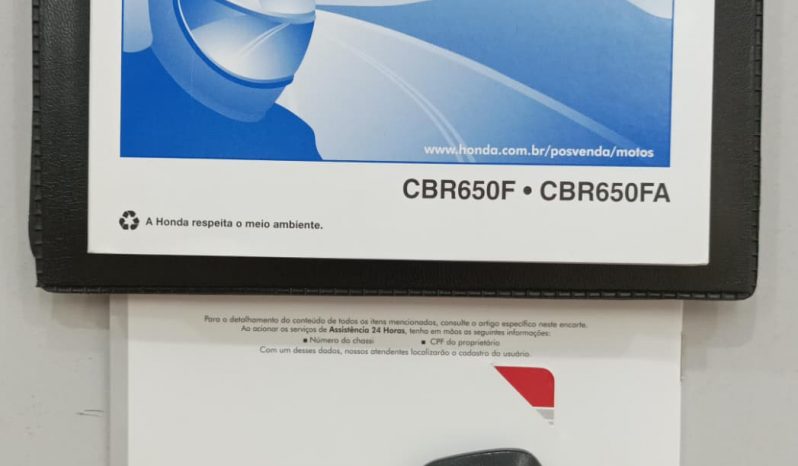 HONDA CBR-650R ABS 2015 cheio