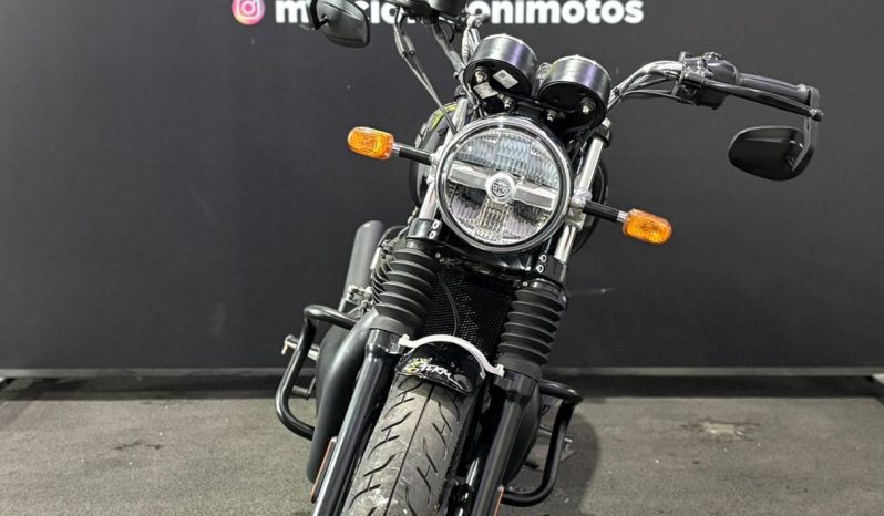 ROYAL ENFIELD INTERCEPTOR 650 BLACK 2024 cheio