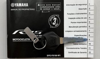 YAMAHA YZF R-15 ABS 2024 cheio