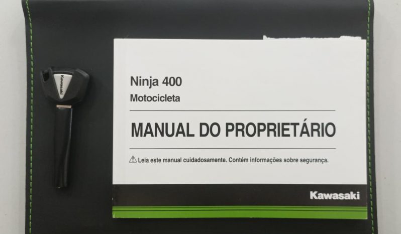 KAWASAKI NINJA 400 ABS 2020 cheio