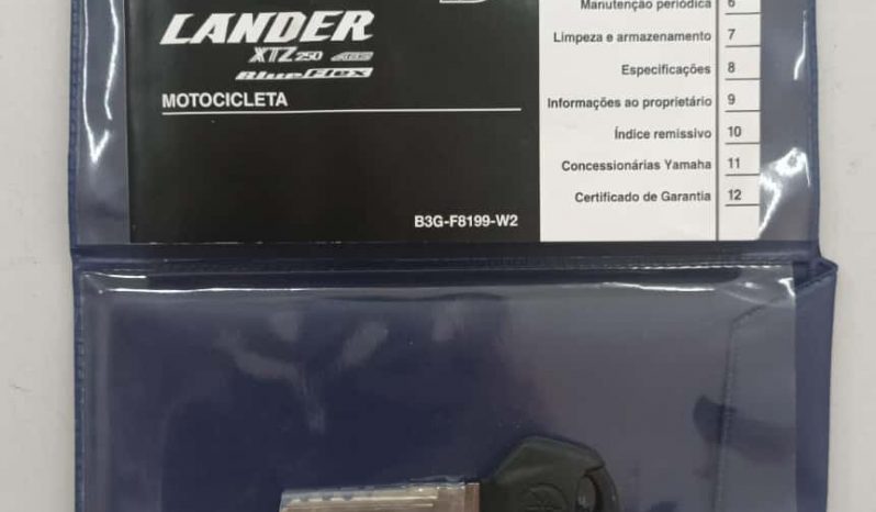 YAMAHA XTZ-250 LANDER BLUEFLEX ABS 2024 cheio