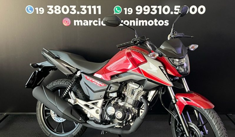 HONDA CG-160 TITAN FLEX ABS 2025 cheio