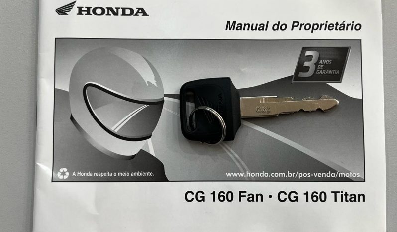 HONDA CG-160 TITAN FLEX ABS 2025 cheio