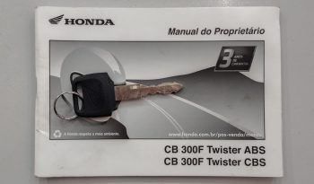 HONDA CB-300F TWISTER ABS 2023 cheio