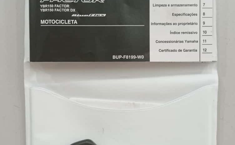 YAMAHA YBR-150 FACTOR DX 2025 cheio